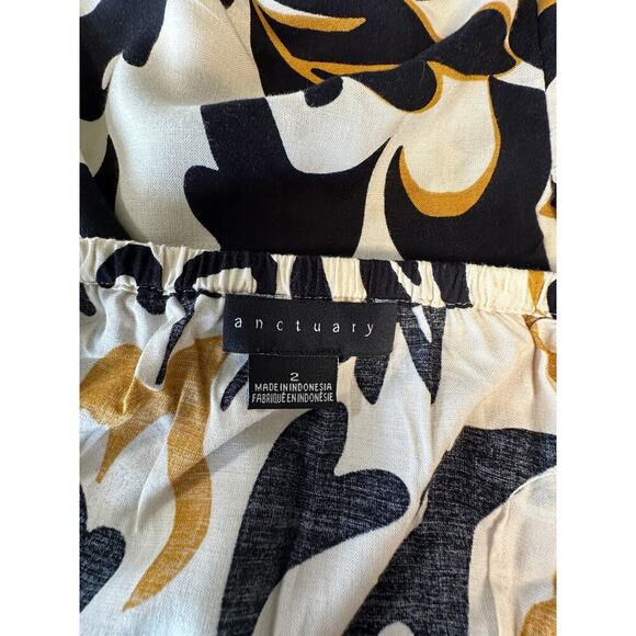 Sanctuary Women Tie Halter Maxi Romper Beige Black Gold 2 Boho‎ Festival Resort - Picture 8 of 9